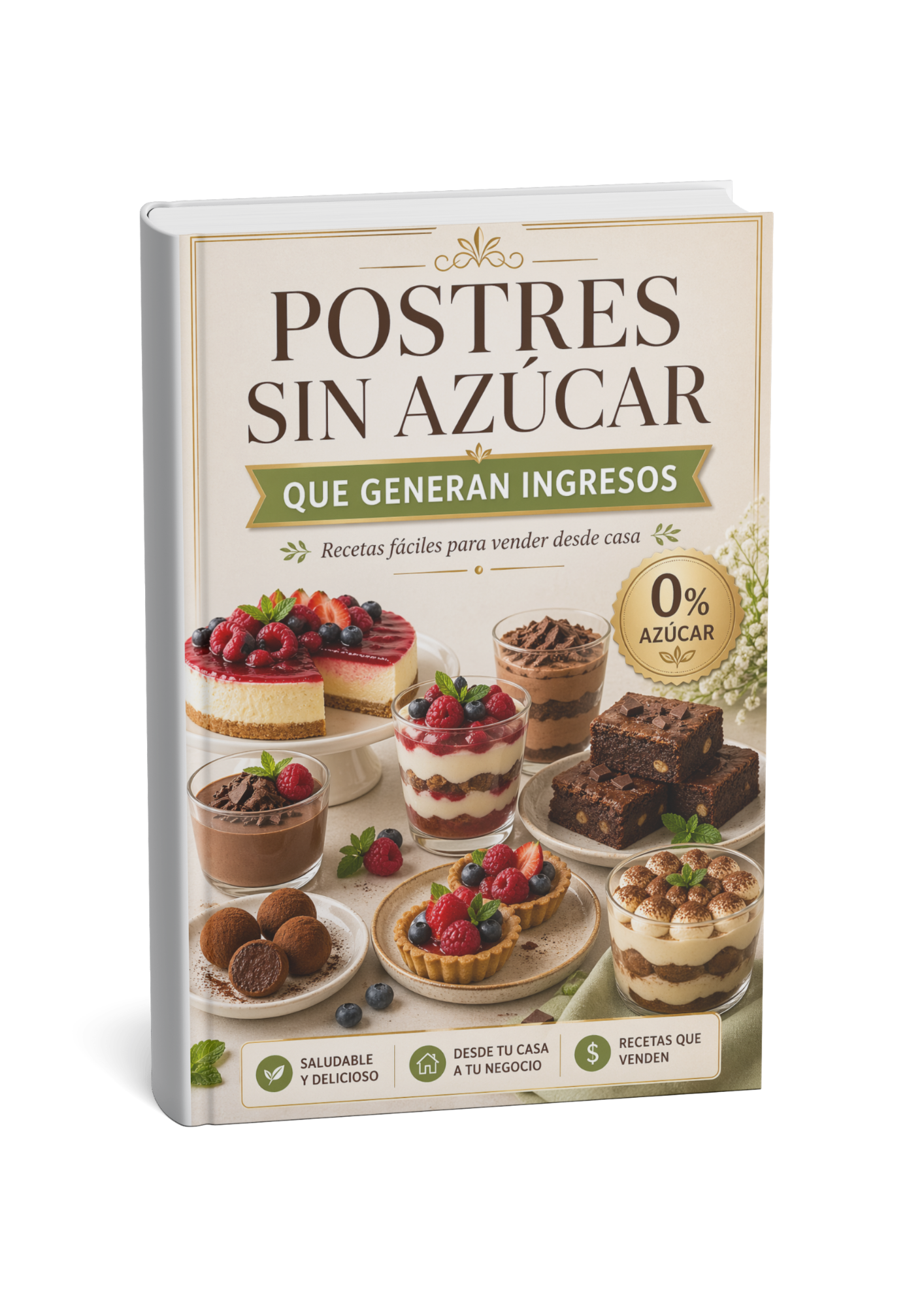Aprendé a Preparar Postres Sin Azúcar y Generá Ingresos
