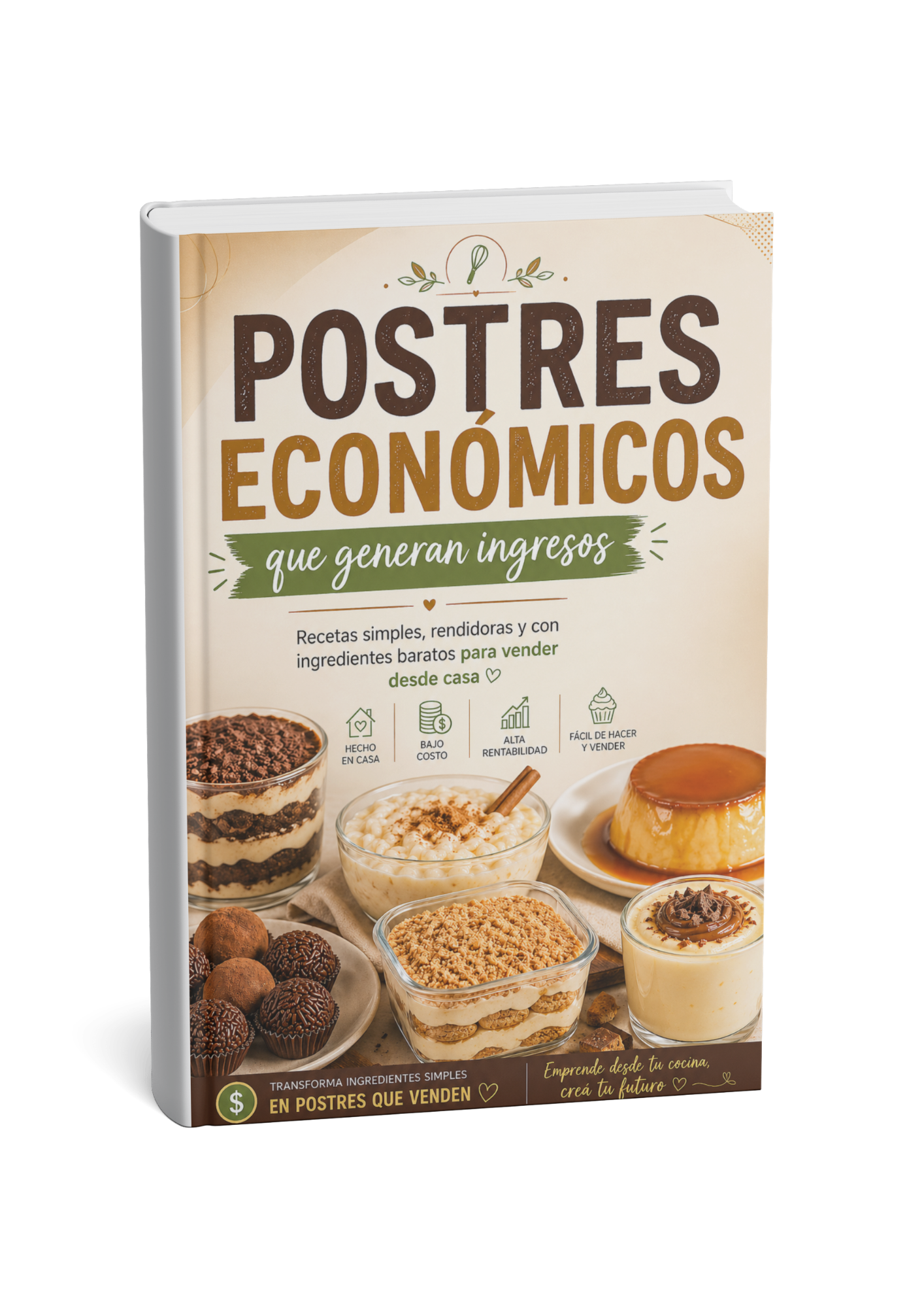Emprendé con Postres Económicos desde Casa